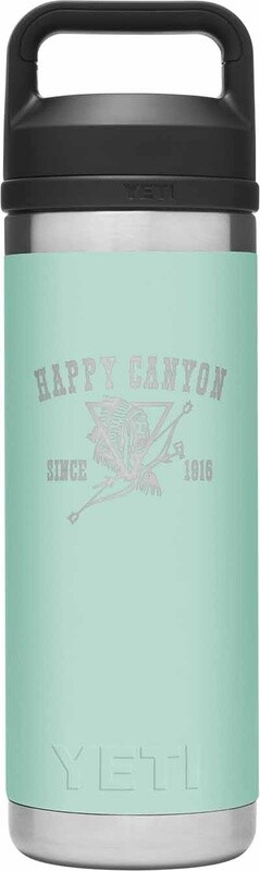 Happy Canyon YETI 18oz Seafoam Rambler w/ Chug Cap
