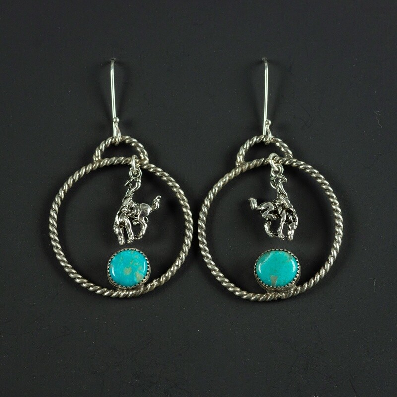 Pendleton Round-Up Rope Edge Earrings
