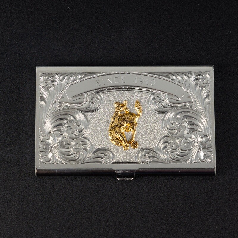 Pendleton Round-Up Montana Silversmiths Business Card Holder