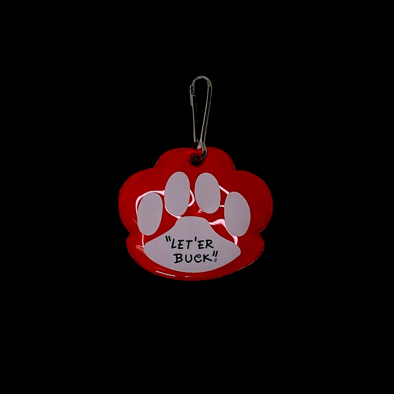 Pendleton Round-Up Reflective Paw Dog Collar Tag
