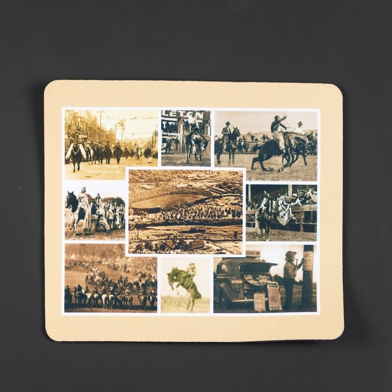 Pendleton Round-Up Vintage Photos Mouse Pad