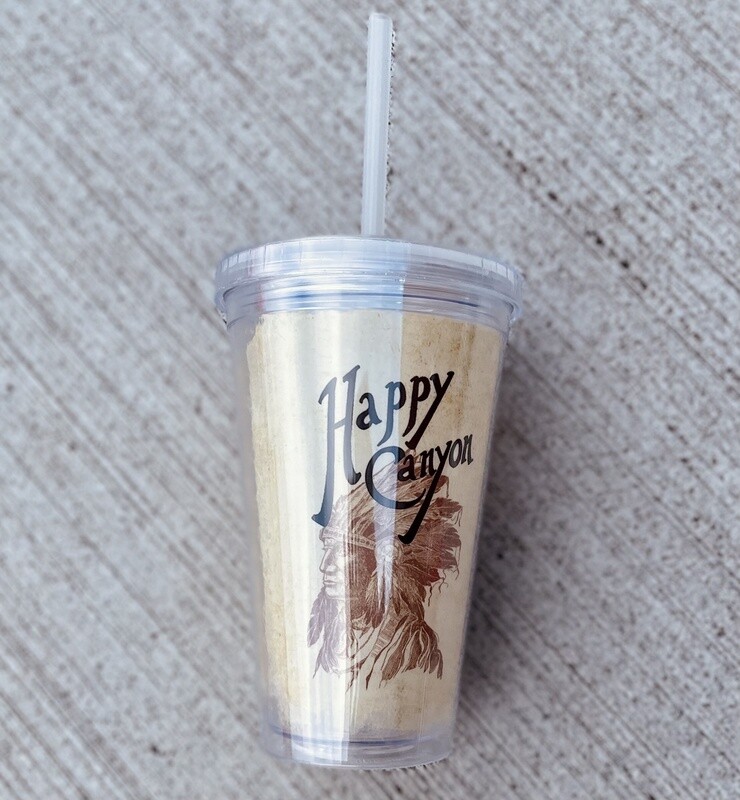 Happy Canyon Tumbler w/ Straw