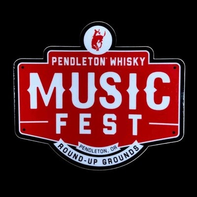Pendleton Whisky Music Fest Sticker