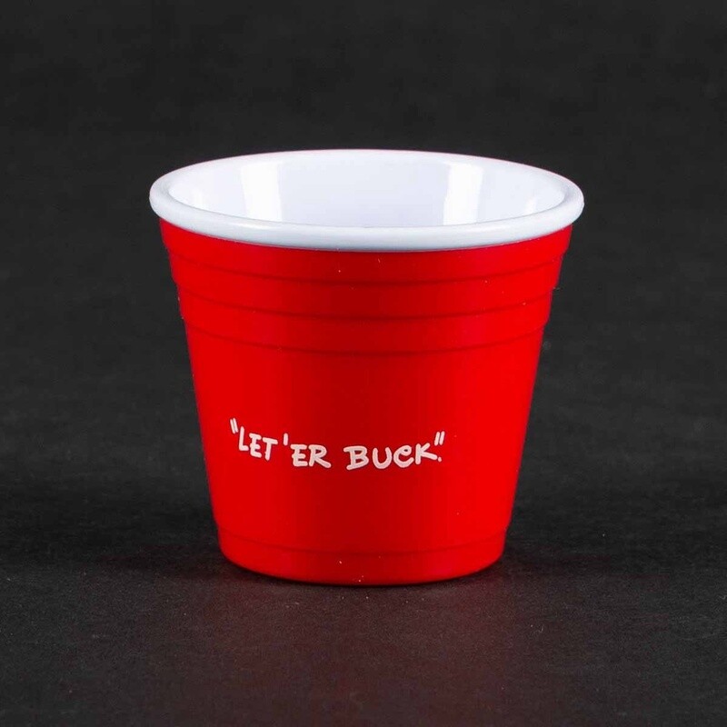 Pendleton Round-Up Reusable Red Solo Cup Shot Glass