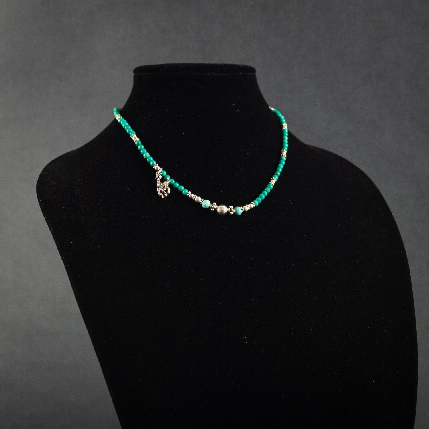 Pendleton Round-Up Single Strand Turquoise Necklace, Title: Single Strand Turquoise Necklac