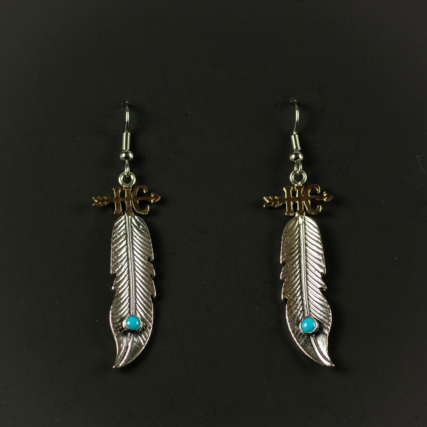 Happy Canyon Vogt Feather Earrings