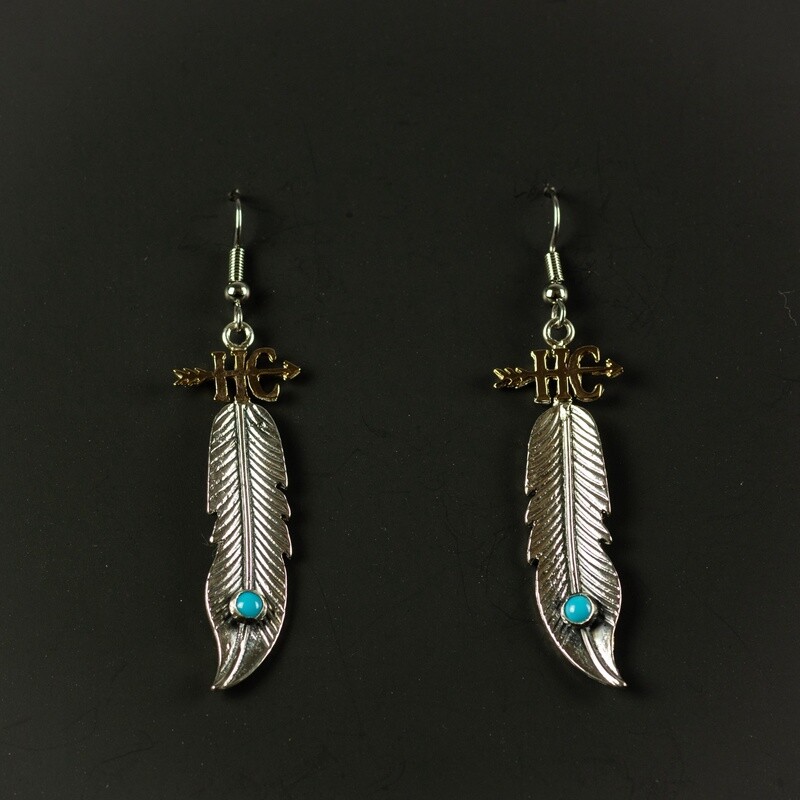 Happy Canyon Vogt Feather Earrings