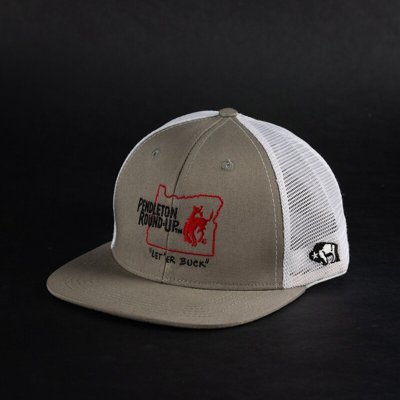 Pendleton Round-Up Hooey Gray/White Oregon Hat