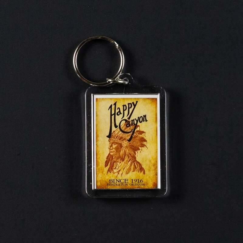 Happy Canyon Keychain