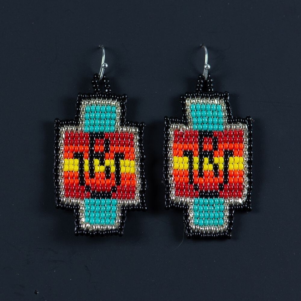 Pendleton Round-Up Beaded Earrings
