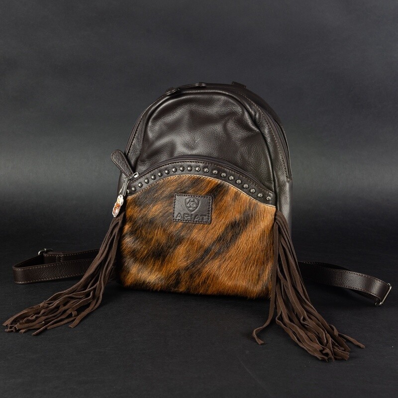 Pendleton Round-Up Ariat Hair On Backpack w/ Fringe