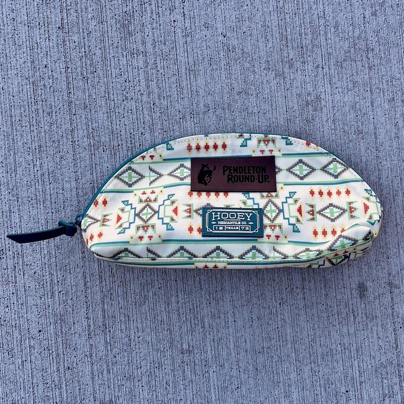 Pendleton Round-Up Cream Aztec Hooey Make Up Bag