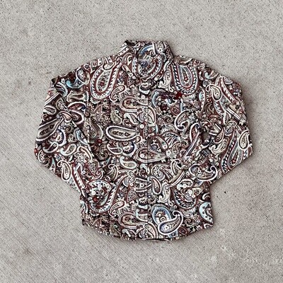 Toddler Cinch Pendleton Round-Up Paisley Long Sleeve Button Up