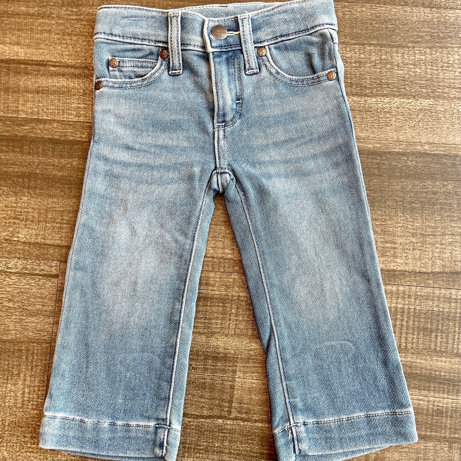 Toddler Wrangler Pendleton Round-Up Light Denim Jeans