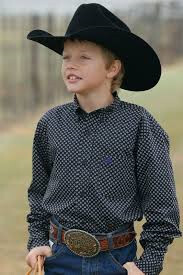 Toddler Cinch Pendleton Round-Up Purple Dot Long Sleeve Button Up
