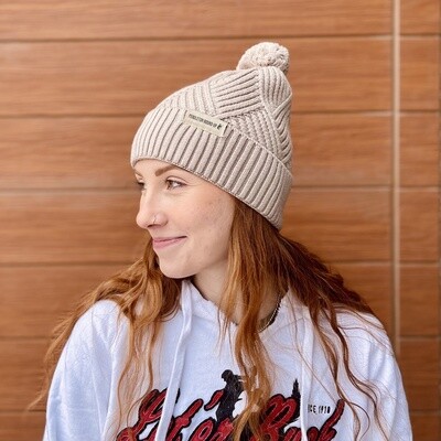 Pendleton Round-Up Bridger Cuff Pom Beanie