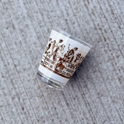 Pendleton Round-Up Four Cowgirl Shot Glass