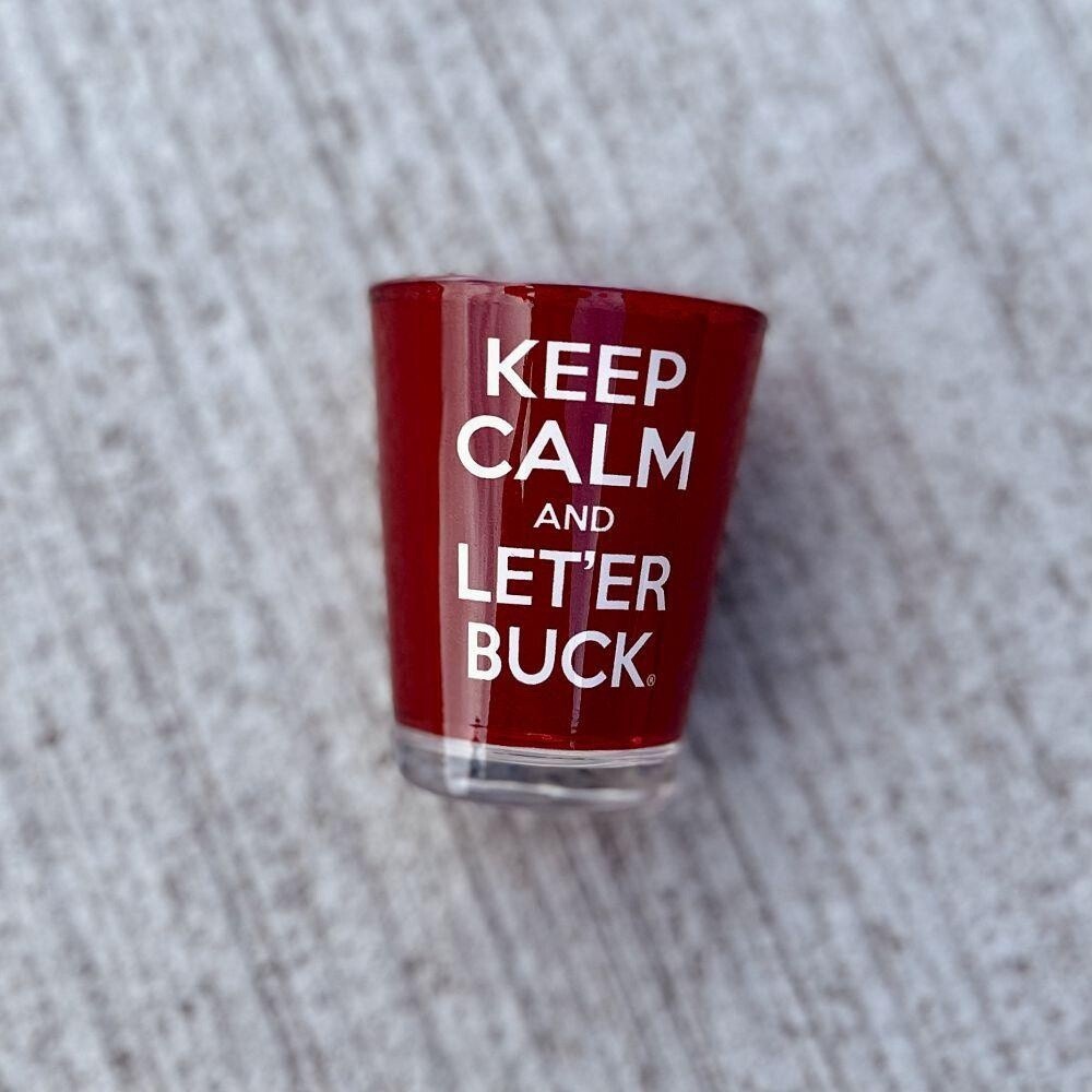 Pendleton Round-Up Keep Calm Shot Glass