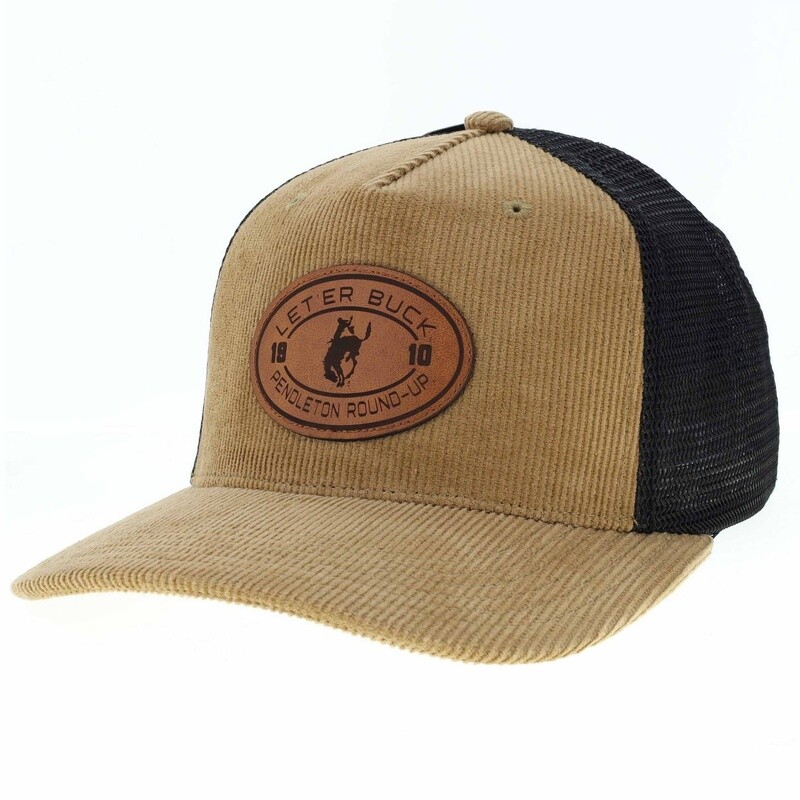 Pendleton Round-Up Corduroy Oval Patch Hat