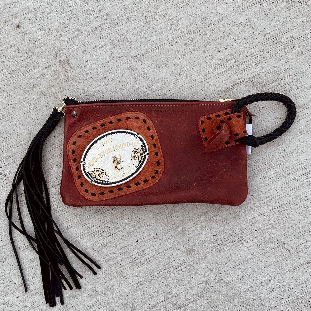 Pendleton Round-Up Buckle Chap Bag Wristlet