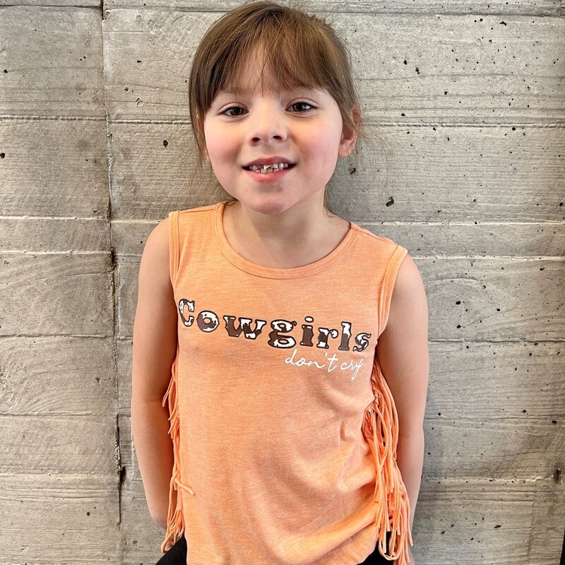 Youth Pendleton Round-Up &quot;Cowgirls Don&#39;t Cry&quot; Tank