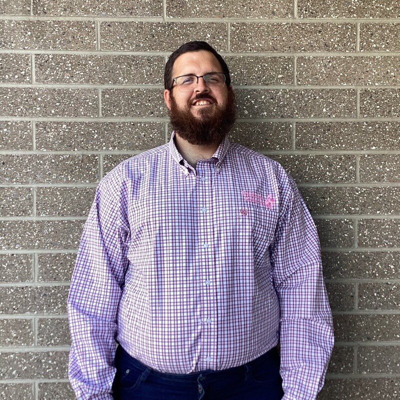 Men&#39;s Cinch Pendleton Round-Up Pink Plaid Long Sleeve Button Up