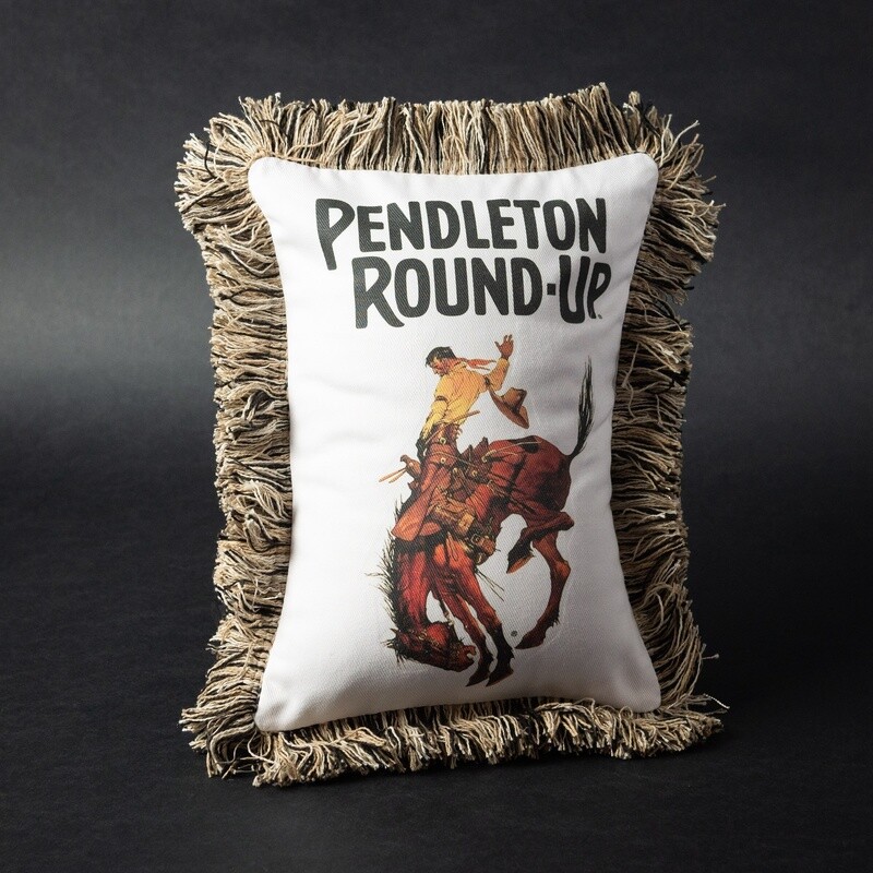 Pendleton Round-Up Fringe Pillow