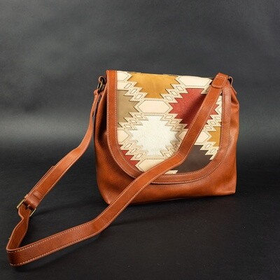 Pendleton Round-Up Catchfly Studio Diamond Aztec Crossbody Purse