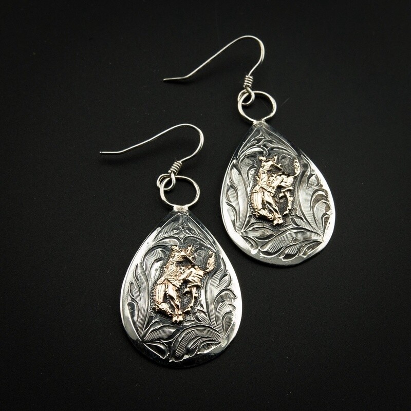 Pendleton Round-Up Vogt Large Tear Drop Earrings