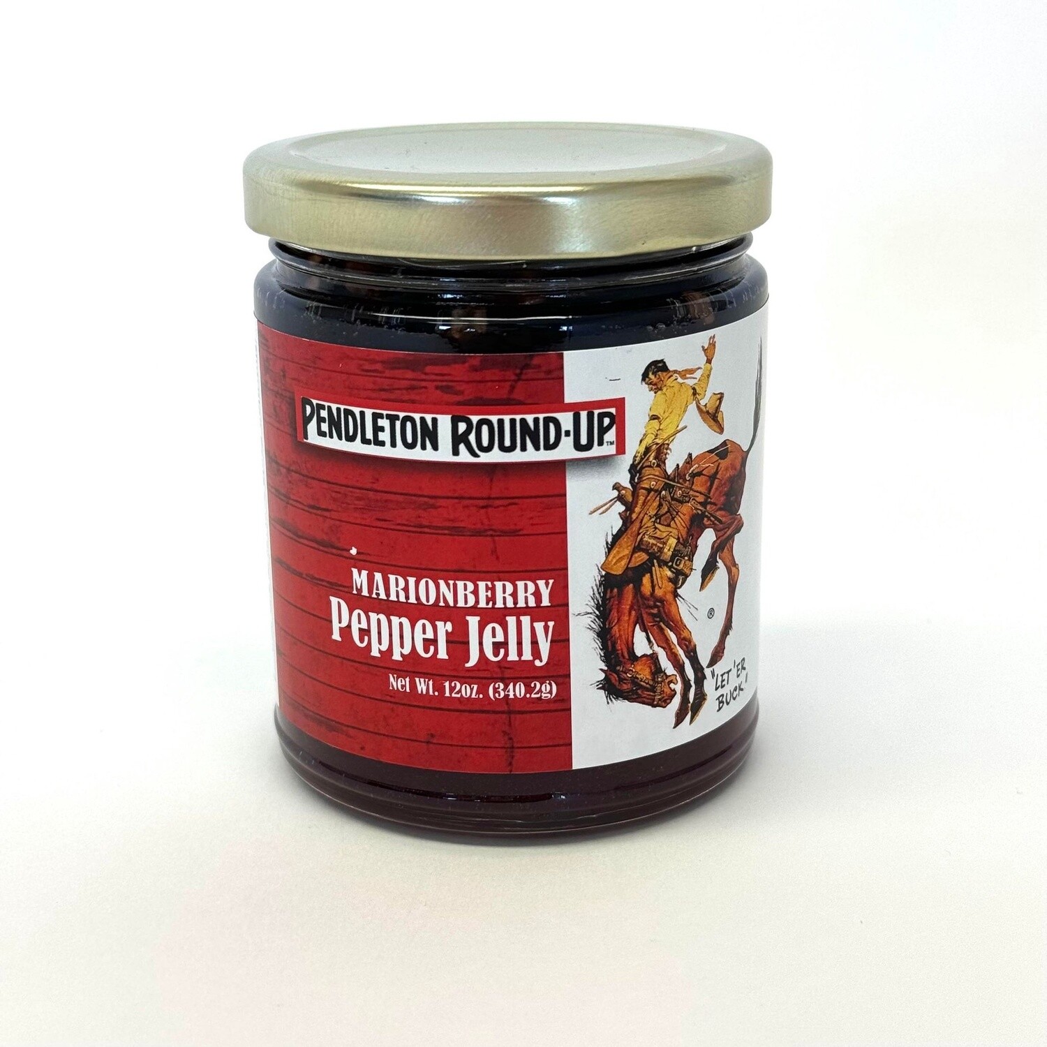 Pendleton Round-Up Marionberry Pepper Jelly, size: 12oz