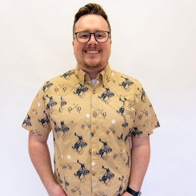 Men's Outback Pendleton Round-Up Luke Short Sleeve Button Up
