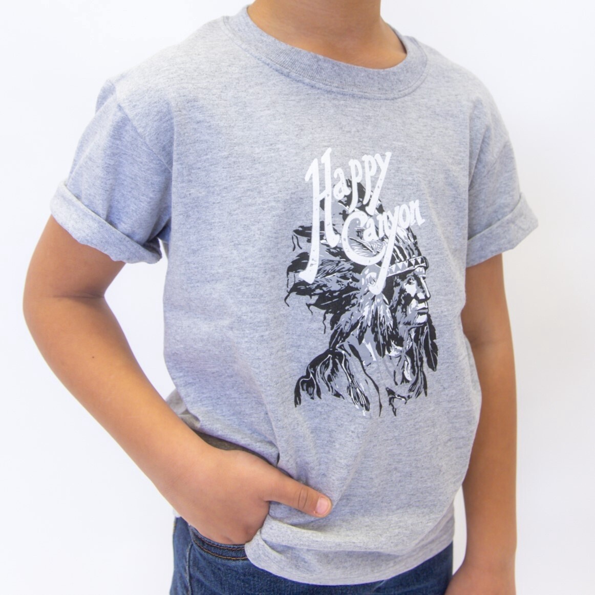 Youth Happy Canyon Headdress Tee