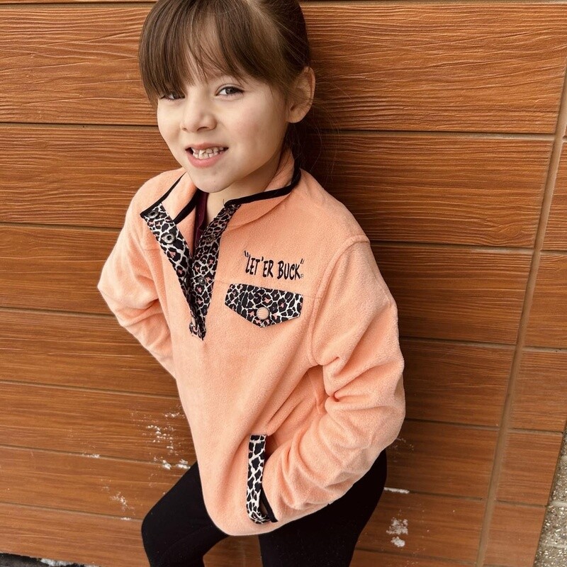 Youth Cruel Pendleton Round-Up Fleece 1/4 Snap Pullover
