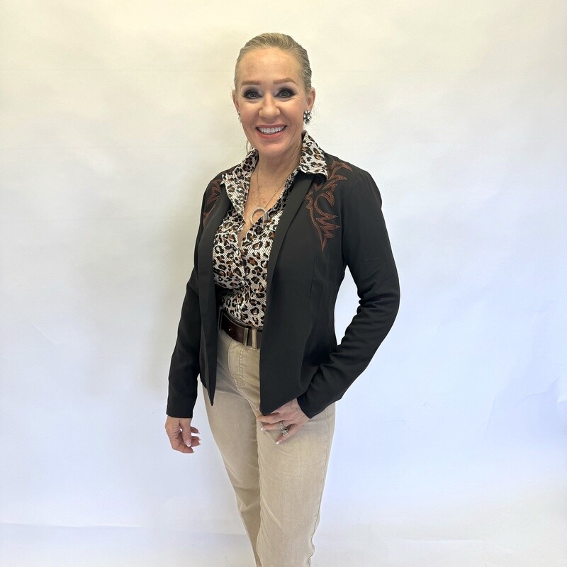 Ladies Cruel Pendleton Round-Up Western Blazer