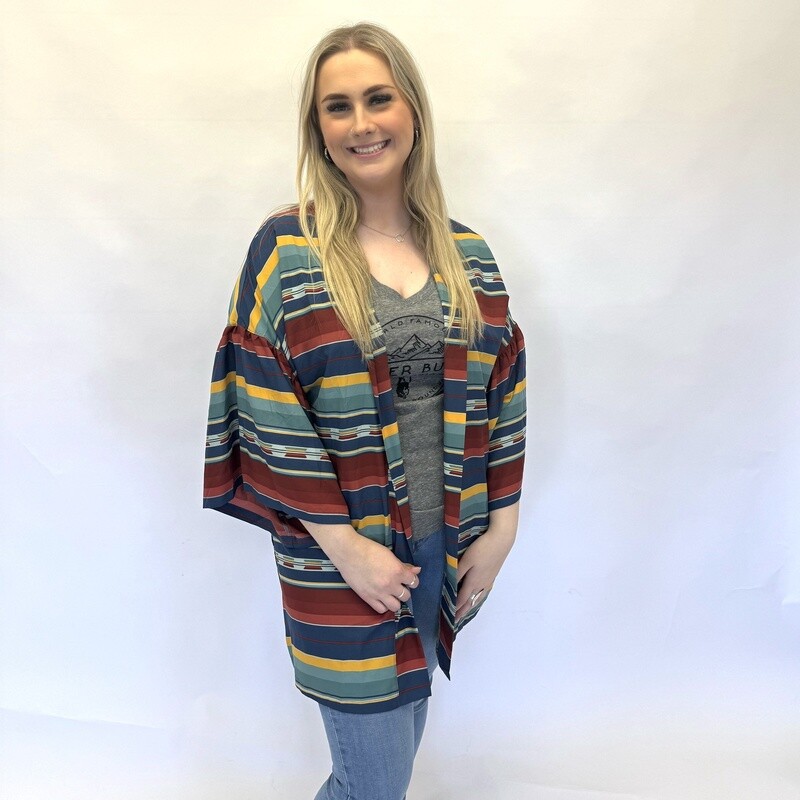 Ladies Cruel Pendleton Round-Up Serape Duster