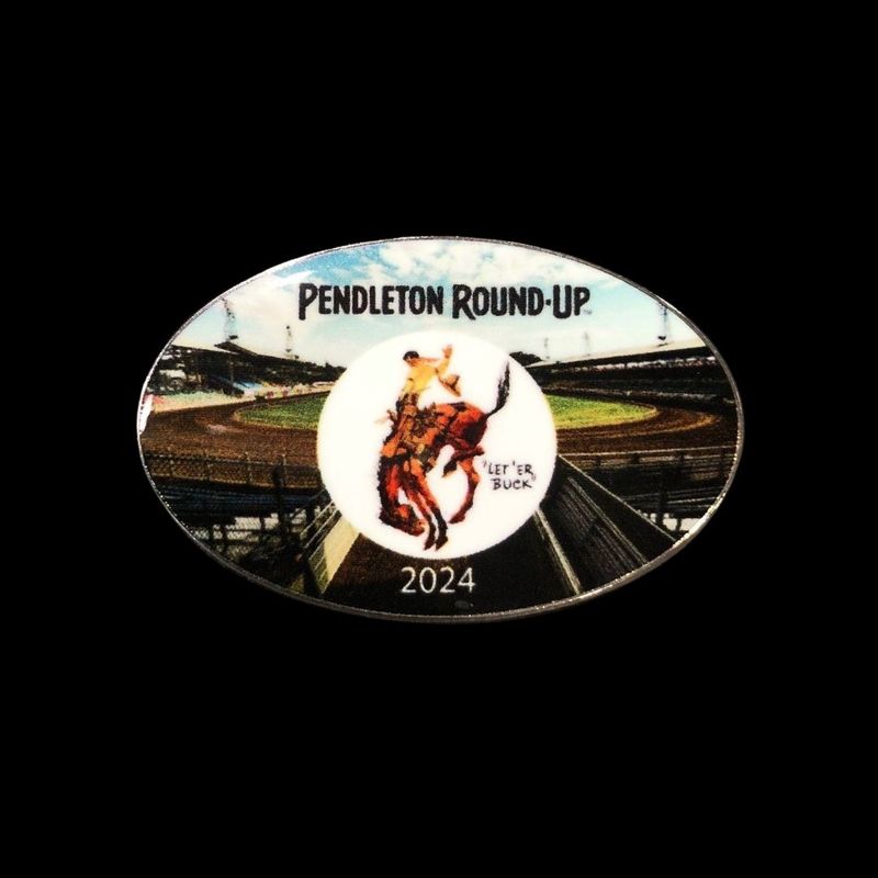 Pendleton Round-Up 2024 Lapel Pin