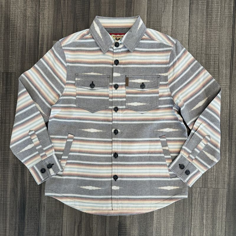 Men&#39;s Cinch Pendleton Round-Up Jacquard Shirt Jacket