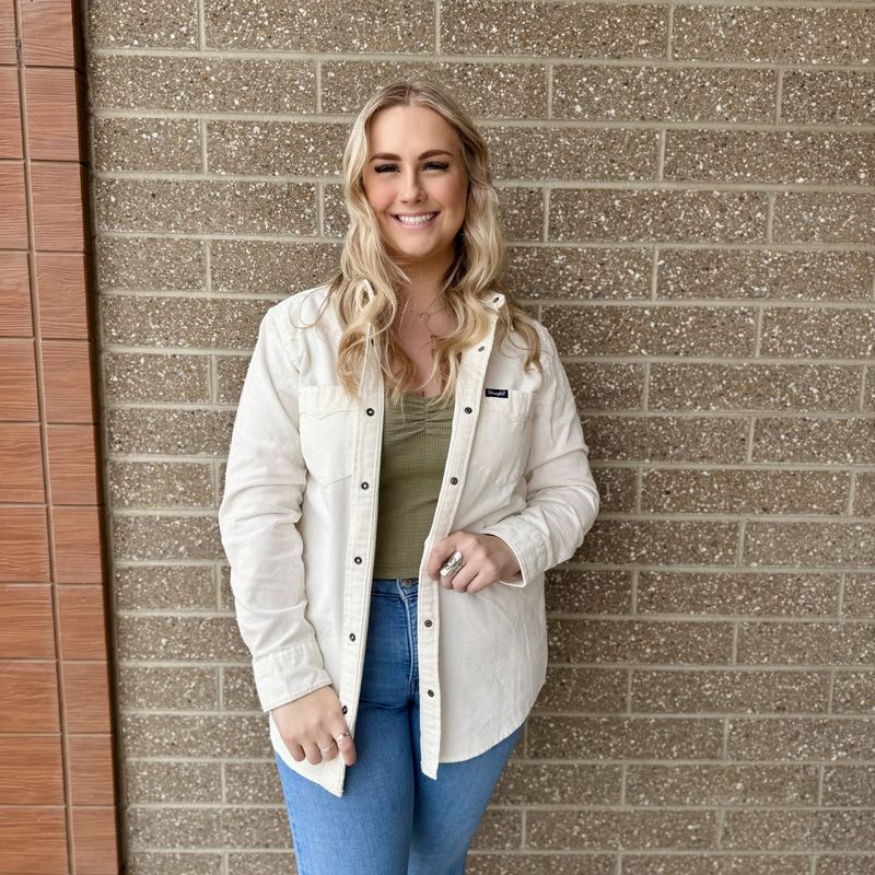 Ladies Wrangler Pendleton Round-Up Corduroy Jacket