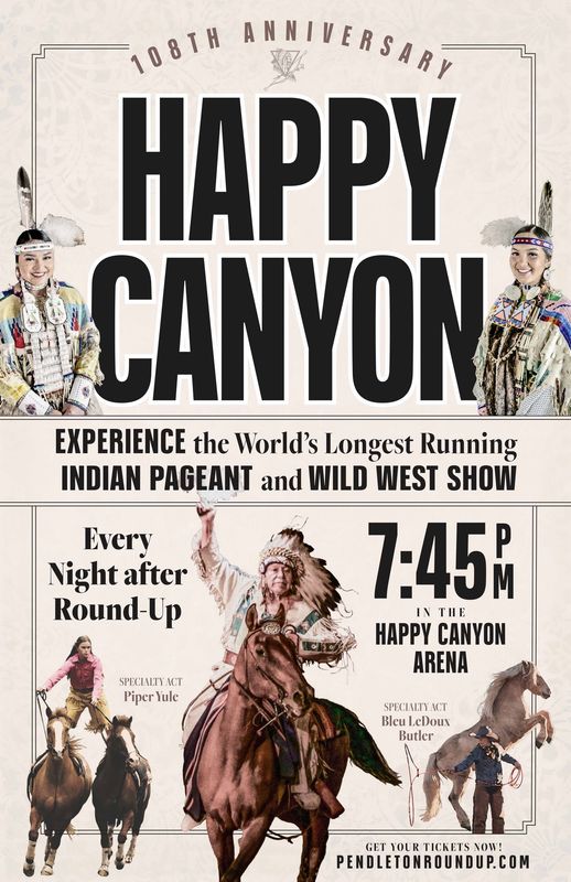 2024 Happy Canyon Poster