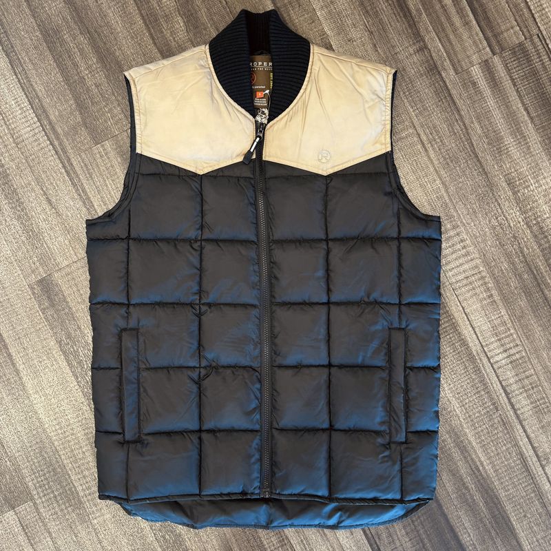Men&#39;s Roper Pendleton Round-Up Quilted Vest