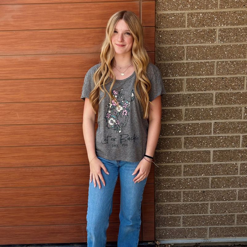Ladies Pendleton Round-Up Krickitot Tee