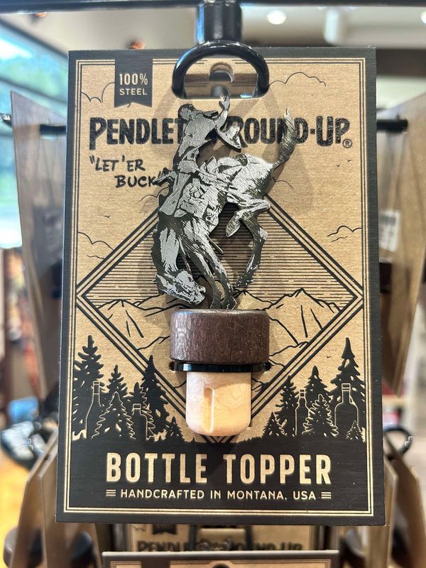 Pendleton Round-Up Bottle Topper