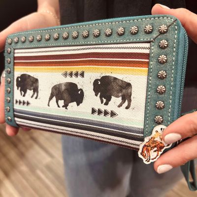 Pendleton Round-Up Ariat Buffalo Clutch