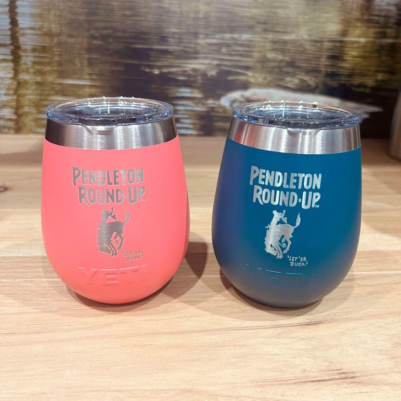 Pendleton Round-Up YETI 10oz Stemless Wine Tumbler