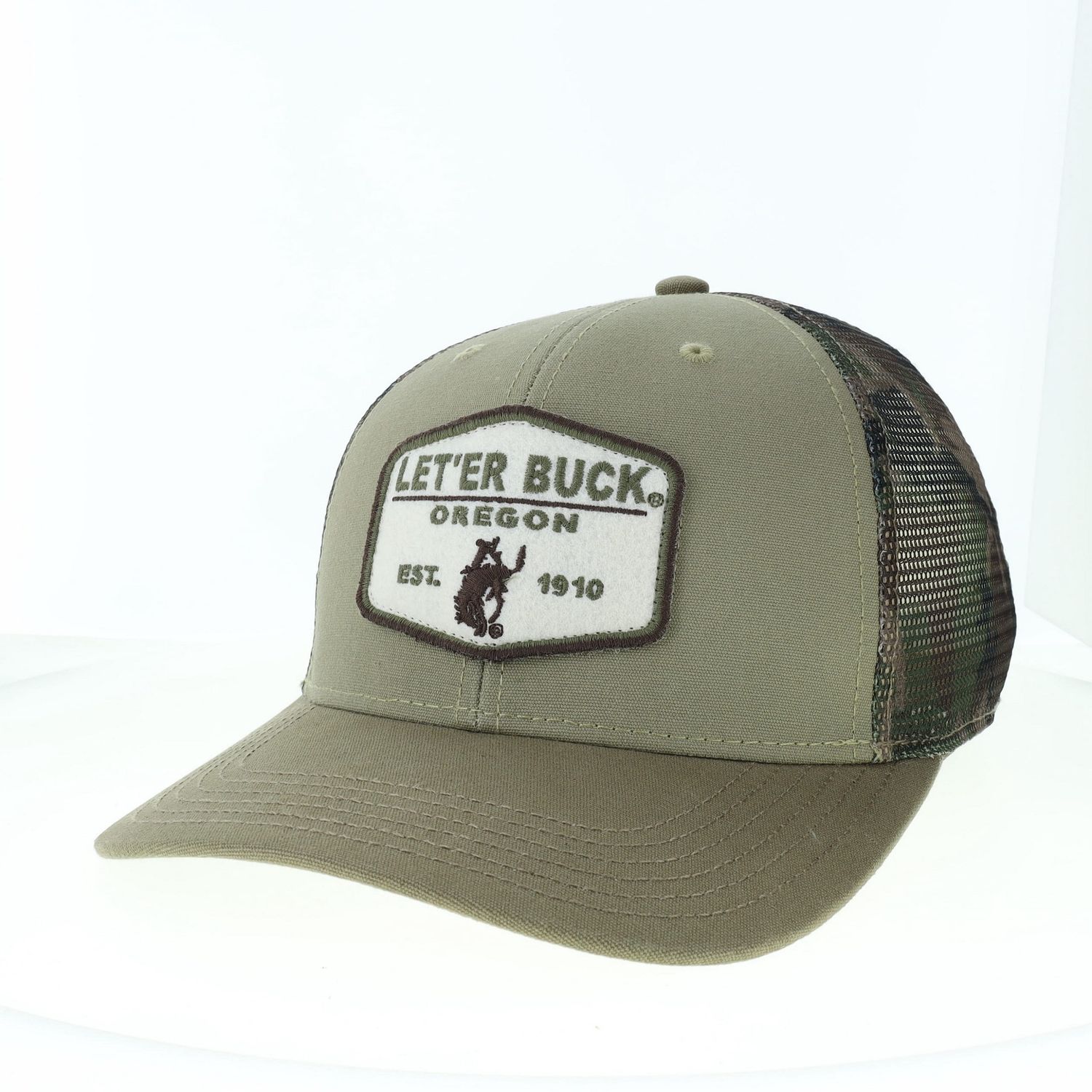 Pendleton Round-Up Khaki Camo Mesh Hat
