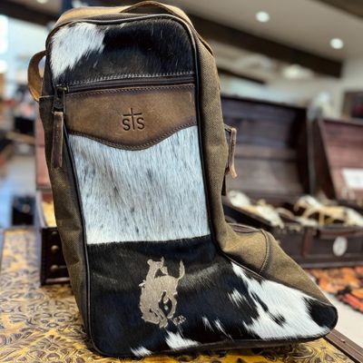 Pendleton Round-Up Cowhide Boots Bag