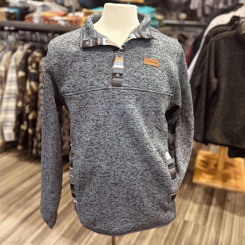 Men&#39;s Cinch Pendleton Round-Up 1/4 Snap Sweater Pullover