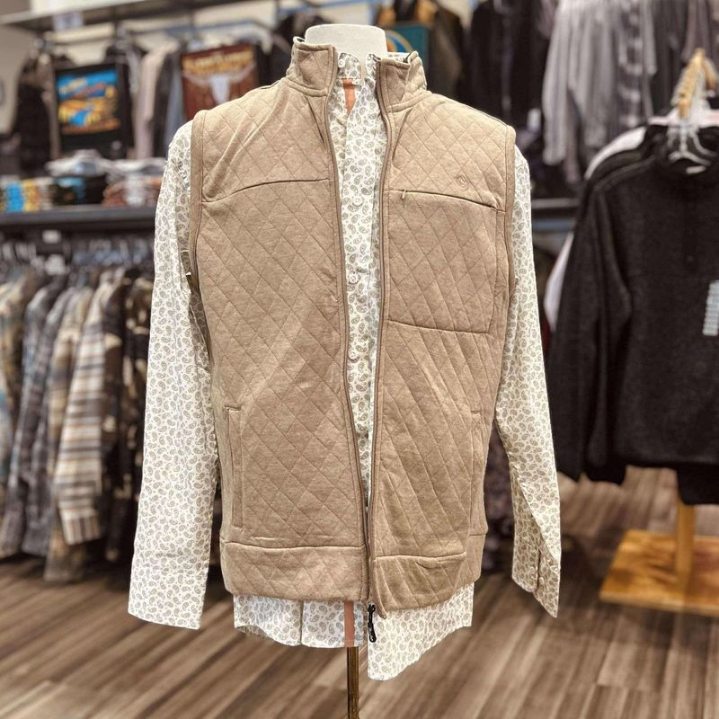 Men&#39;s Wrangler Pendleton Round-Up George Straight Solid Knit Vest