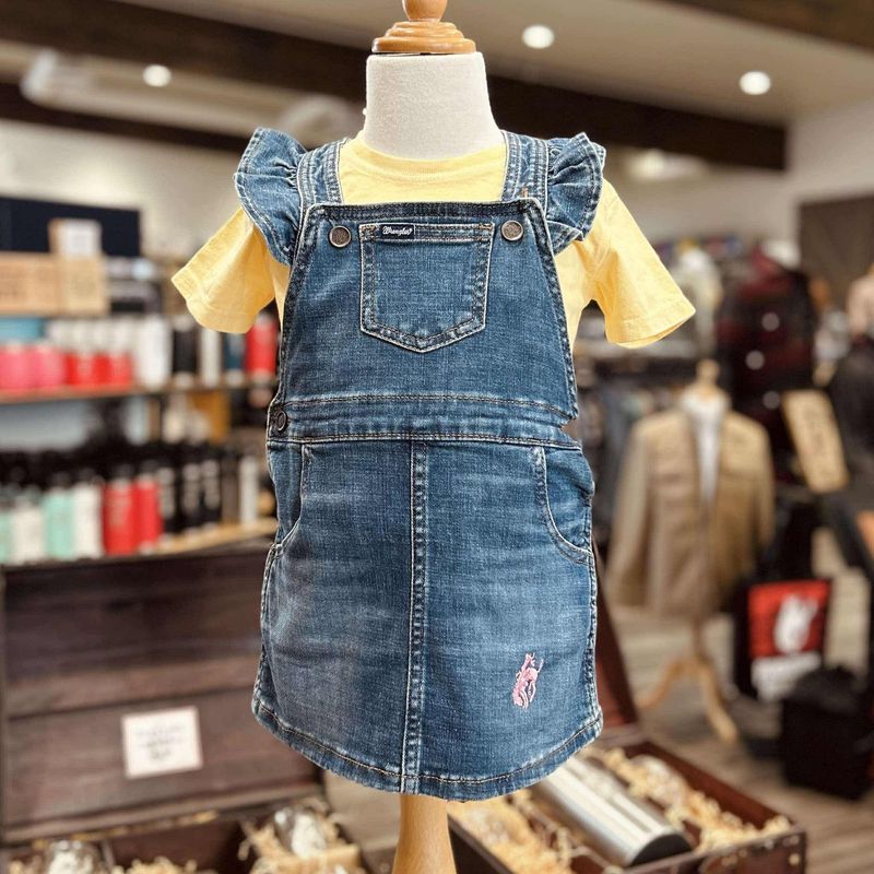 Toddler Wrangler Pendleton Round-Up Denim Skirtall
