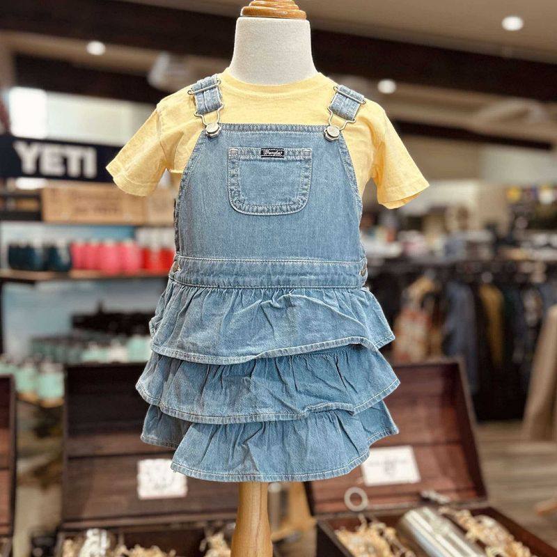 Toddler Girl&#39;s Wrangler Pendleton Round-Up Ruffle Dress